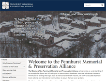 Tablet Screenshot of preservepennhurst.org